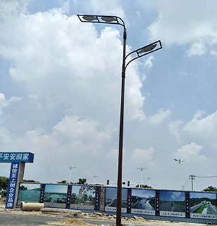 四川自貢龍井路led路燈